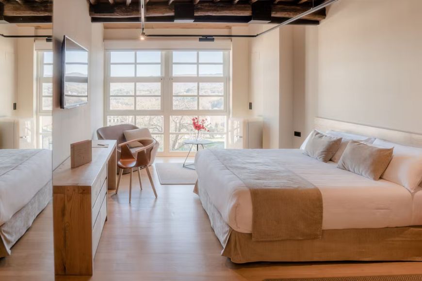 Escapada Rural Ourense Hotel Acouga habitación